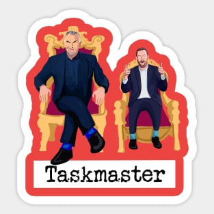 Taskmaster - Greg Davies & Little Alex Horne - gameshow Sticker